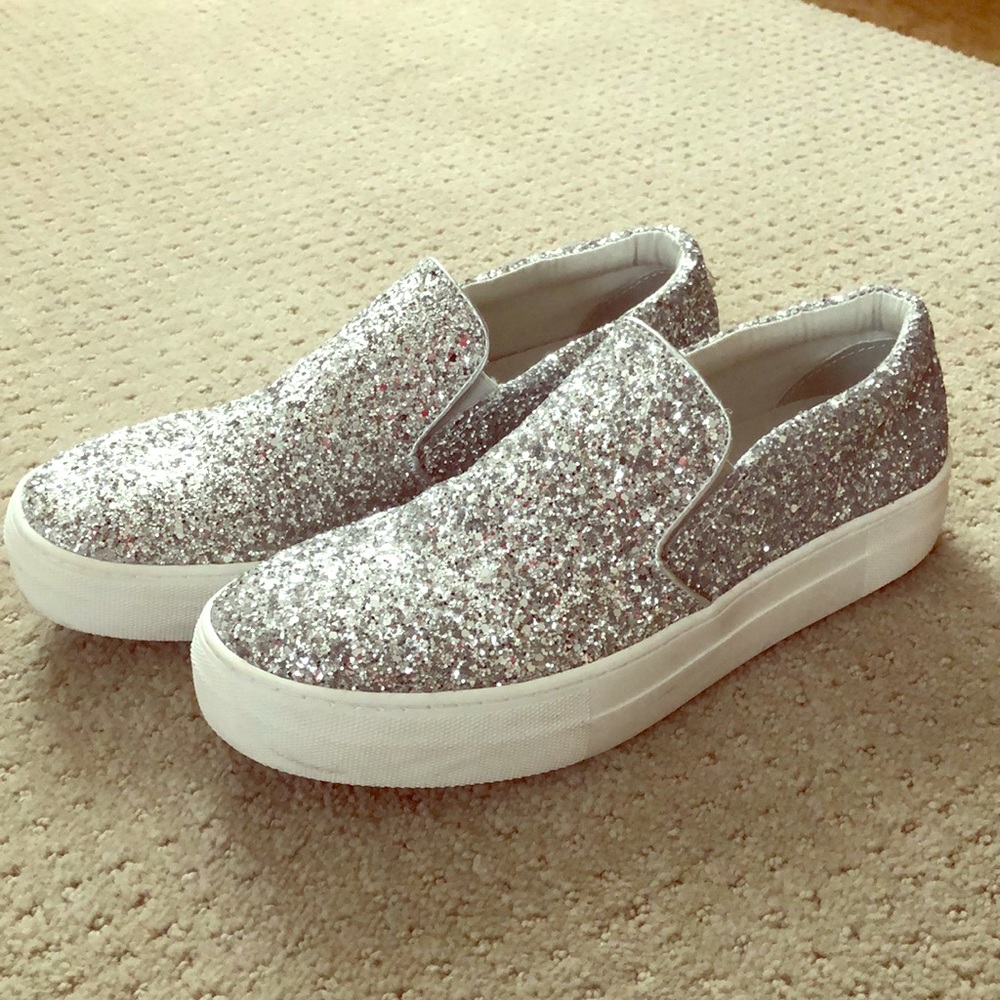 Steve Madden Slip Ons with Platform Heel